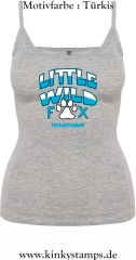 Damen Top mit Träger Little wild Fox - untamable