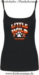Damen Top mit Träger Little wild Fox - untamable