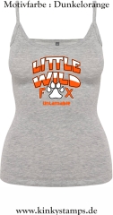 Damen Top mit Träger Little wild Fox - untamable