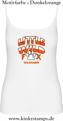 Damen Top mit Träger Little wild Fox - untamable