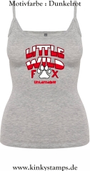 Damen Top mit Träger Little wild Fox - untamable