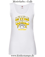 Damen Tanktop Little wild Fox - untamable