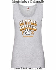 Damen Tanktop Little wild Fox - untamable