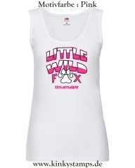 Damen Tanktop Little wild Fox - untamable