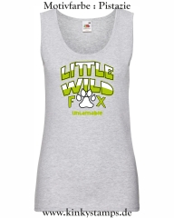 Damen Tanktop Little wild Fox - untamable