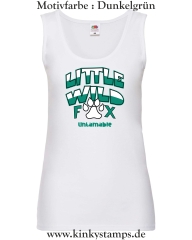 Damen Tanktop Little wild Fox - untamable