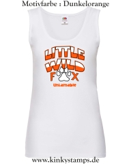 Damen Tanktop Little wild Fox - untamable