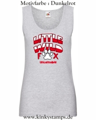 Damen Tanktop Little wild Fox - untamable