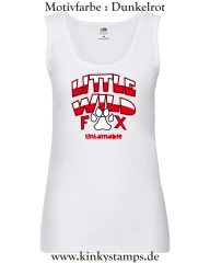 Damen Tanktop Little wild Fox - untamable