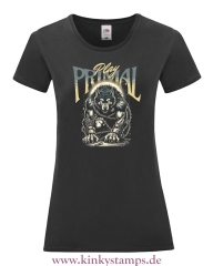 Damen T-Shirt mit rund Ausschnitt Primal Play
