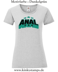 Damen T-Shirt mit rund Ausschnitt Anal Pro