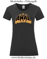 Damen T-Shirt mit rund Ausschnitt Anal Pro