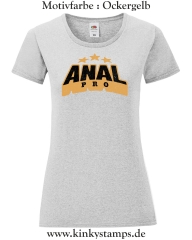 Damen T-Shirt mit rund Ausschnitt Anal Pro