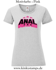 Damen T-Shirt mit rund Ausschnitt Anal Pro