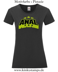 Damen T-Shirt mit rund Ausschnitt Anal Pro