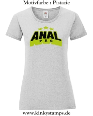 Damen T-Shirt mit rund Ausschnitt Anal Pro