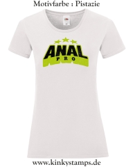 Damen T-Shirt mit rund Ausschnitt Anal Pro