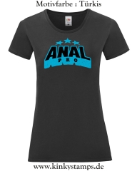 Damen T-Shirt mit rund Ausschnitt Anal Pro