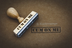 Cum on me