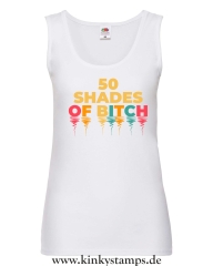 Damen Tanktop 50 shades of Bitch
