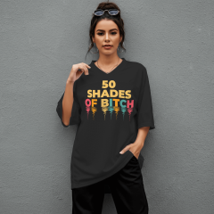 DTF-Bügelfolie 50 shades of Bitch