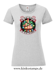 Damen T-Shirt mit rund Ausschnitt Not the Gift you wanted - But the Gift you Deserve