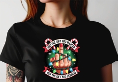 DTF Bügelmotiv „Not the Gift you wanted – But the Gift you Deserve“