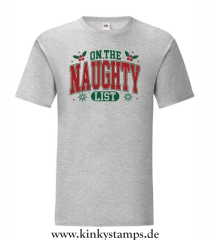 Herren T-Shirt Wahlweise On the Naughty List