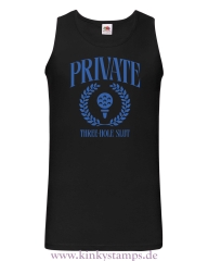 Herren Tanktop PRIVATE THREE-HOLE SLUT