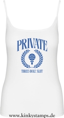 Damen Top mit Träger PRIVATE THREE-HOLE SLUT