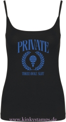 Damen Top mit Träger PRIVATE THREE-HOLE SLUT