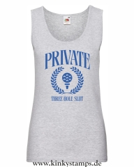 Damen Tanktop PRIVATE THREE-HOLE SLUT