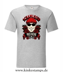 Herren T-Shirt Schamloser Mistkerl