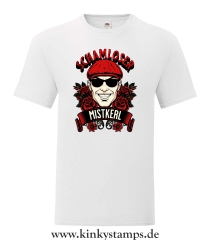 Herren T-Shirt Schamloser Mistkerl
