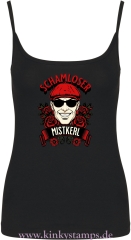 Damen Top mit Träger Schamloser Mistkerl