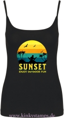 Damen Top mit Träger Sunset - Enjoy Outdoor Fun