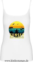 Damen Top mit Träger Sunset - Enjoy Outdoor Fun
