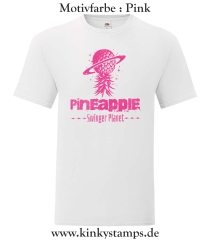 Herren T-Shirt Pineapple Swinger Planet