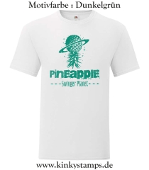 Herren T-Shirt Pineapple Swinger Planet