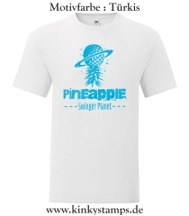 Herren T-Shirt Pineapple Swinger Planet
