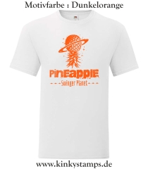 Herren T-Shirt Pineapple Swinger Planet