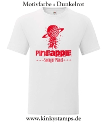 Herren T-Shirt Pineapple Swinger Planet