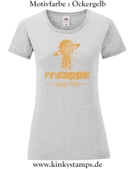 Damen T-Shirt mit rund Ausschnitt Pineapple Swinger Planet