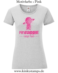 Damen T-Shirt mit rund Ausschnitt Pineapple Swinger Planet