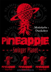 DTF-Bügelfolie Pineapple Swinger Planet