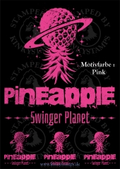 DTF-Bügelfolie Pineapple Swinger Planet