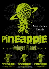 DTF-Bügelfolie Pineapple Swinger Planet