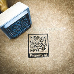 QR Code Tatto Stamp