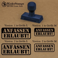 ANFASSEN ERLAUBT !