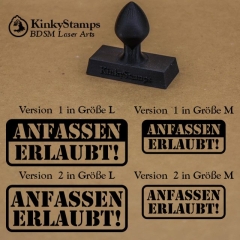 ANFASSEN ERLAUBT !